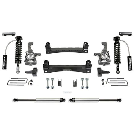 4 Fabtech Ford Suspension Lift Kit Performance System With Dirt