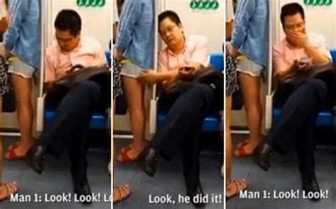 While You Were Sleeping Chinese Official Caught Stroking Womans Thigh On Train