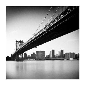 Manhattan Bridge By Randy Le Moine