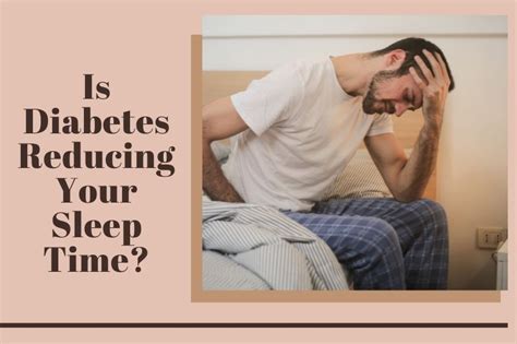is diabetes reducing your sleep time