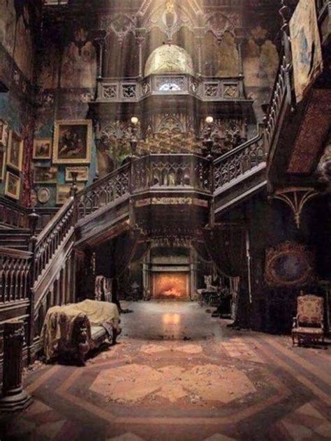 Interior Of A Abandoned Victorian Mansion Gothic Mansion Gothic House