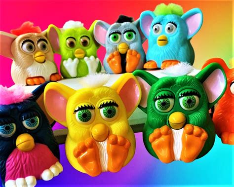 Vintage Plastic Furby Figure Choose Your Own Furby Color And Hair
