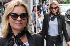 Kate Moss Suffers Nip Slip On Holiday Wearing Tiny Black Bikini