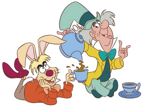 March Hare The Mad Hatter The Dormouse Alice Clip Art Alice In