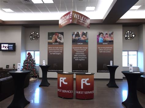 Welcome Center For Faith Church Church Welcome Center Church Lobby