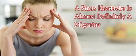 Why Your Sinus Headache Is Almost Definitely A Migraine Chiropractor