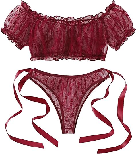 Sexy G String Lace Lingerie Daily Wearing Shopping Girl