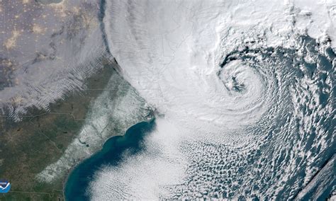 Huge Winter Storm Brings Snow And Hurricane Force Winds To Eastern Us