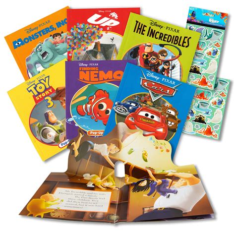 Buy Disney Pixar Storybook Collection Disney Pixar Pop Up Book Set ~ 6