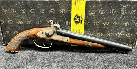 Used Pedersoli Howdah Hunter Blackpowder 20 Ga Pistol Black Powder