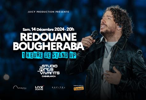 Ticket Maroc Redouane Bougheraba Heure De Stand Up Casablanca