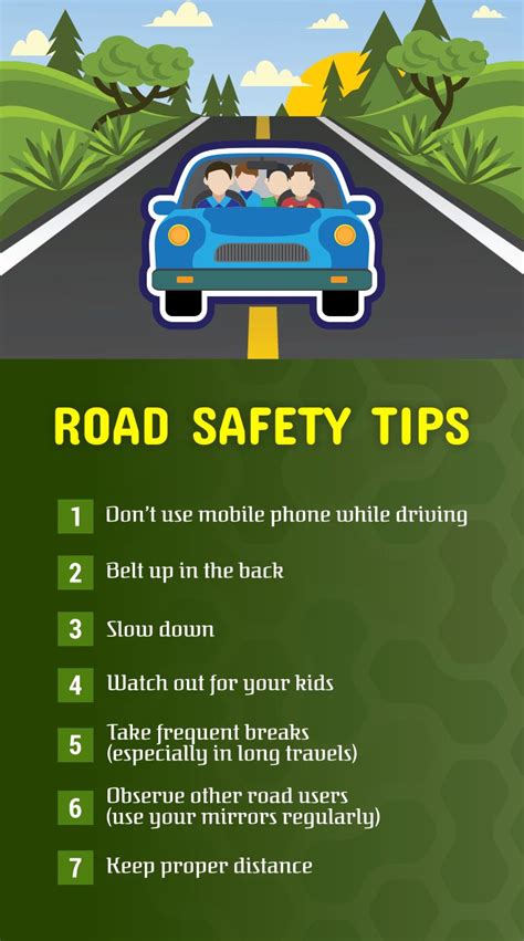 Download Road Safety Rules Chart Golden Ways