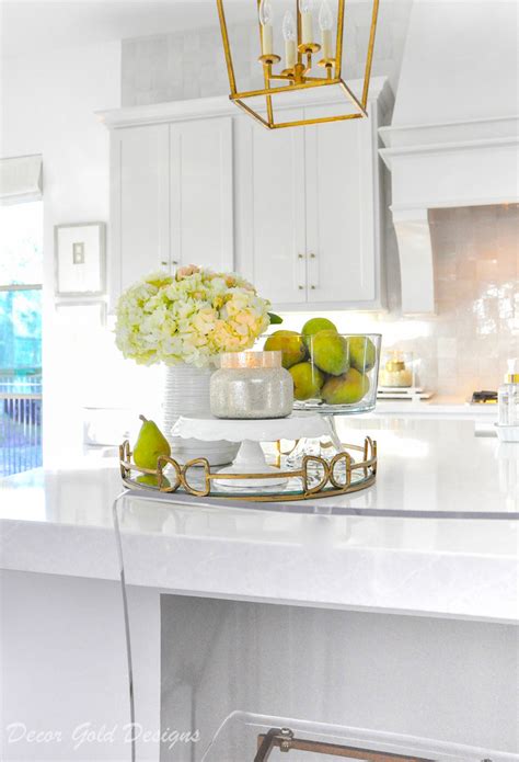 Ideas For Kitchen Counter Styling Decor Gold Designs