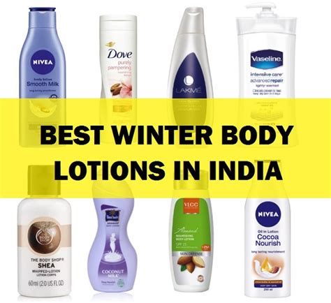 8 Best Winter Body Lotions In India With Price