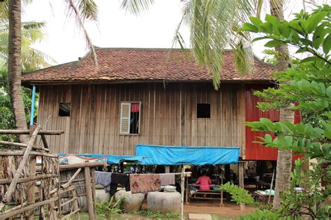 Cambodian Khmer Wooden Architecture Wooden Architecture House