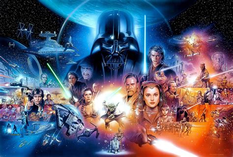 Guia Completo Dos Filmes E Animações Do Universo De Star Wars Hqzona