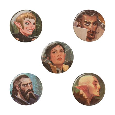 Dai Official Character Buttons Pack 2