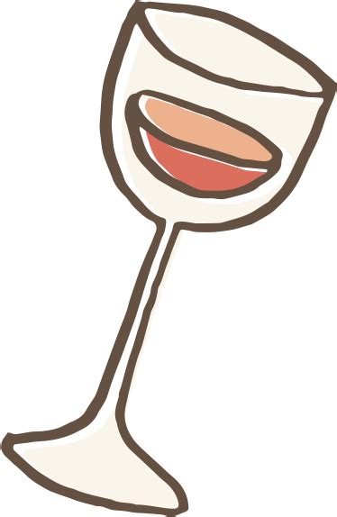 Wine Glass Cartoon Transparent Background The Clip Art Image Is