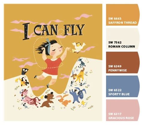 The Color Scheme For I Can Fly