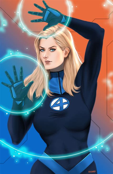 Marvel S Susan Storm Richards Of The Fantastic By Chardreyes On
