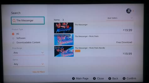 Switch Eshop Dlc Bundle Rthemessengergame