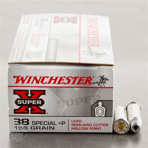 38 Special Ammo 50 Rounds Of 158 Grain Lead Semi Wadcutter Hollow