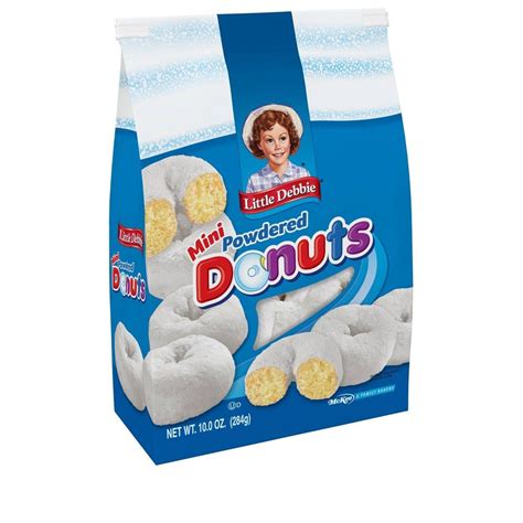 Little Debbie Mini Powdered Donuts 10oz