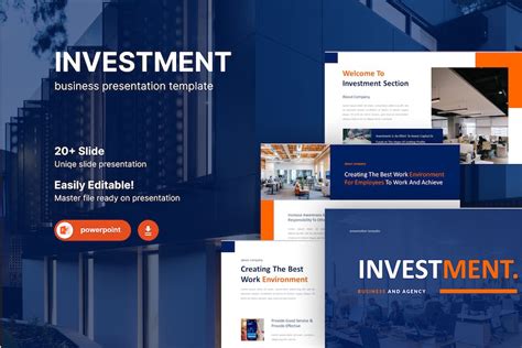 Investment Powerpoint Template Incl Finance And Consultant Envato