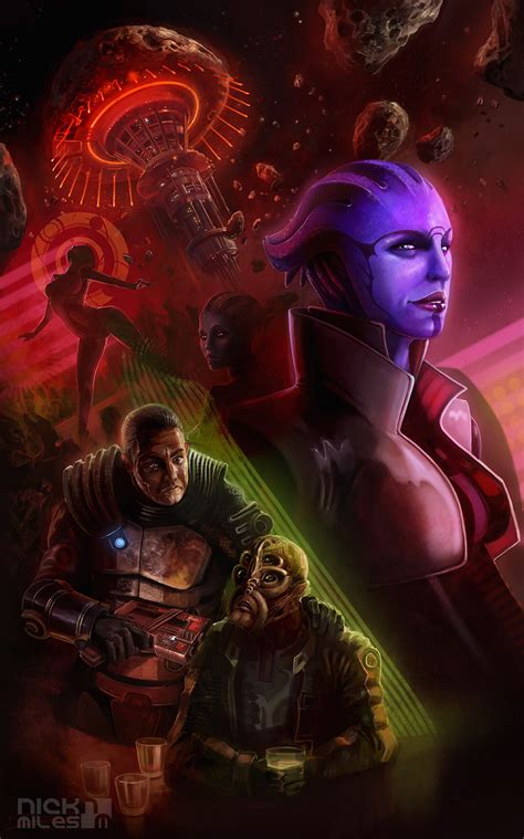 Mass Effect Omega By Exullium On Deviantart