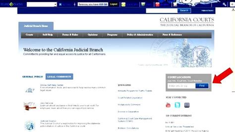 California Court Case Management System
