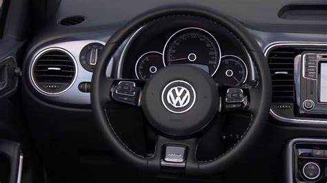2017 Volkswagen Beetle Interior Design In Blue Trailer Automototv