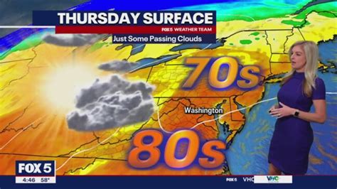 Fox 5 Weather Forecast For Thursday October 26 Au