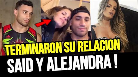 alejandra baigorria terminÓ su relaciÓn con said palao y se va de viaje youtube