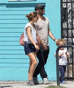 Natalie Portman Carries Son Aleph Out With Husband Benjamin Millepied