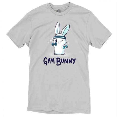 Gym Bunny T Shirt Teeturtle Nerdy Shirts Mens Tops Mens Tshirts