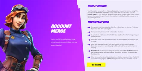 Fortnite Has Finally Released A Tool For Merging Multiple Accounts My Xxx Hot Girl
