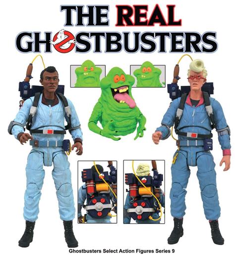 Diamond Select Release New Images Of Real Ghostbusters Toy Line Pre