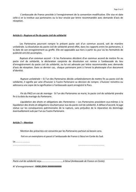 Modelé De Pacte Civil De Solidarité Doc Pdf Page 3 Sur 3