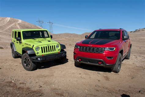Ultimate Jeep Head To Head Wrangler Rubicon Versus Grand Cherokee