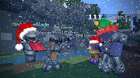 Minecraft Christmas Celebration Youtube