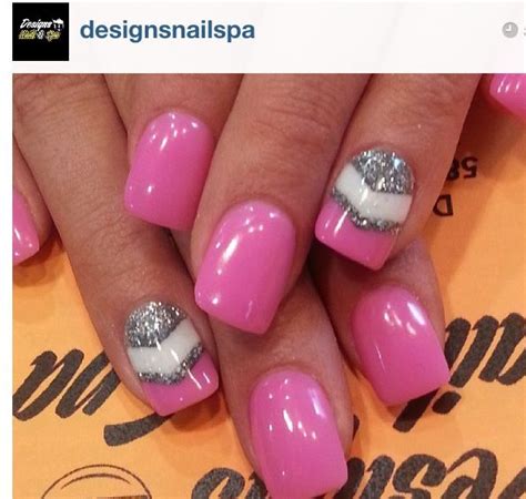 110 Best Pink Nail Designs Images On Pinterest Cute Nails Nail