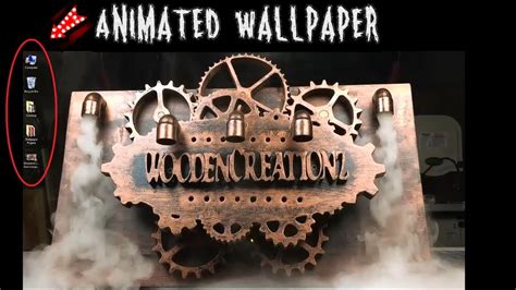 How To Make Custom Animated Wallpapers Pc Youtube