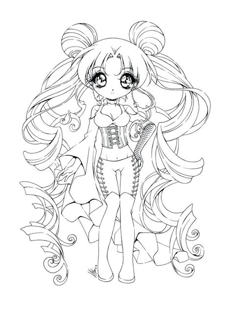 Cute Chibi Coloring Pages At Free Printable