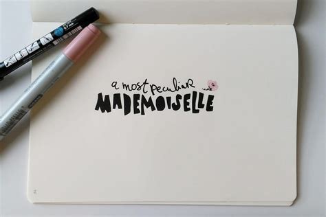 A Most Peculiar Mademoiselle Skillshare Student Project