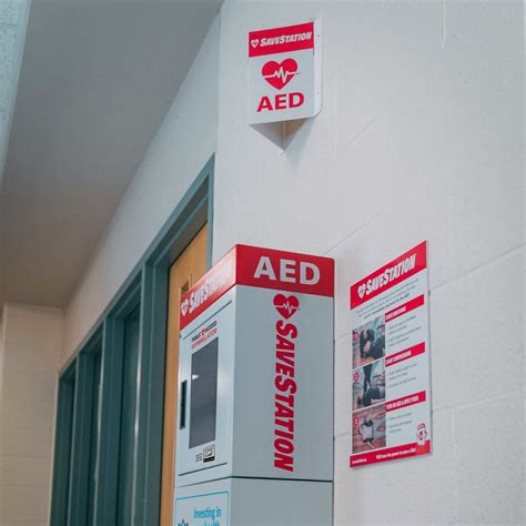 Savestation Aed 3d Sign Chesapeake Aed Services