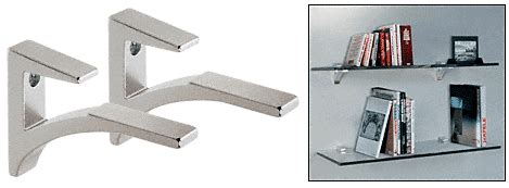 Chrome Aluminum Shelf Brackets | Aluminum shelves, Glass shelf brackets, Shelves