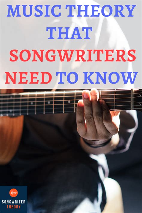 Music Theory For Songwriters Songwriting Writing Songs Inspiration