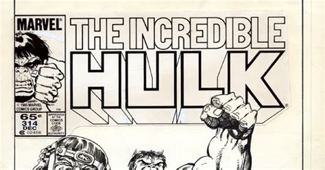 Marvel Comics Of The 1980s 1985 Anatomy Of A Cover Incredible Hulk