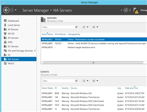 Managing Servers Using Server Manager Getting Started With Windows