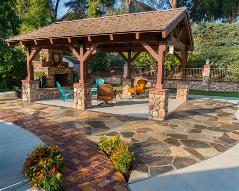 What method is ideal for installing your gazebo? After completion, an enhancing sealer was applied to the ...